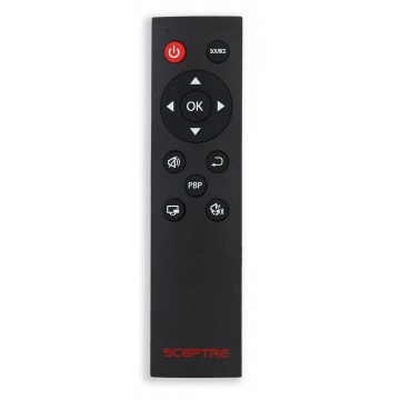 C505B-QSN168 Remote Control unit (Black)